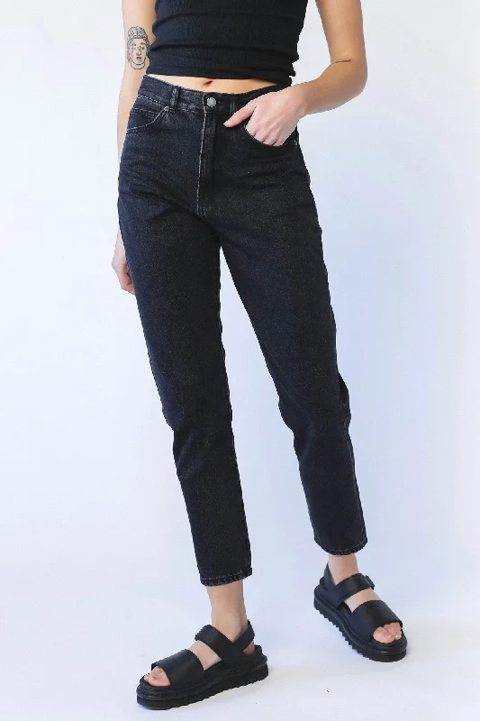 DR DENIM Nora Jeans Black Retro