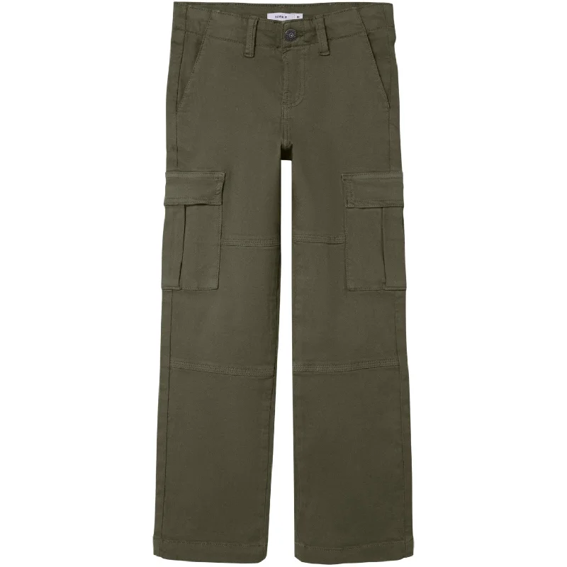 Name It Olive Night Ryan Twill Cargo Pants Noos