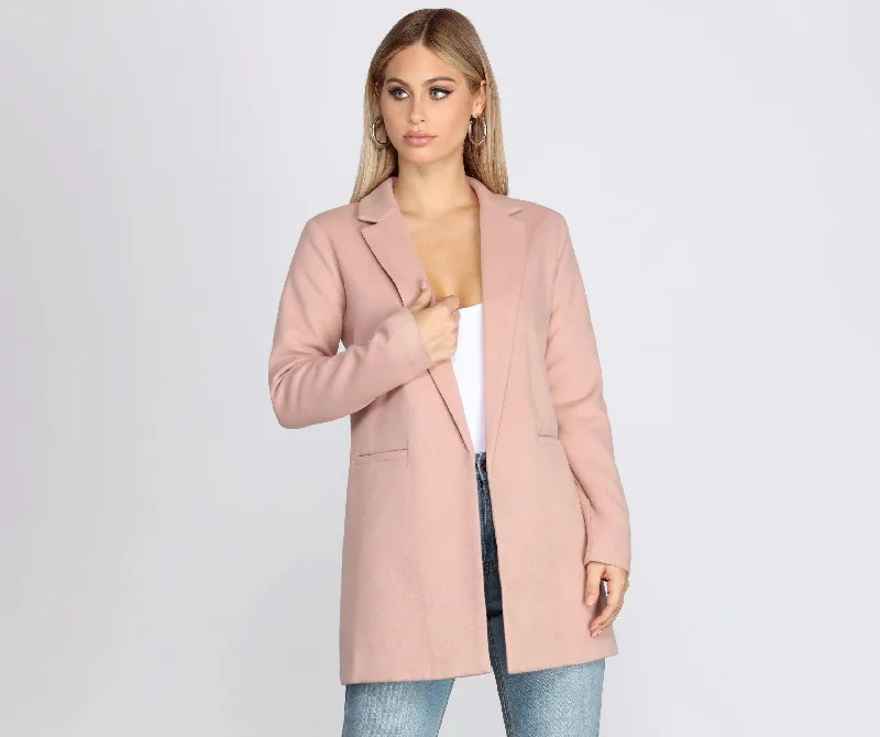 Unapologetically Girly Trench Coat