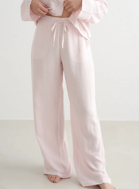 Winter Bloom Stripe Pyjama Pants