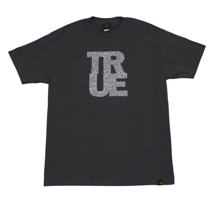 Mens True Logo Safari T-Shirt Charcoal