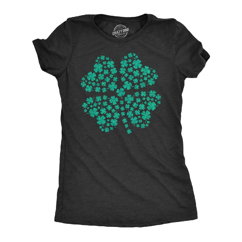 Glitter Clover Women's T Shirt