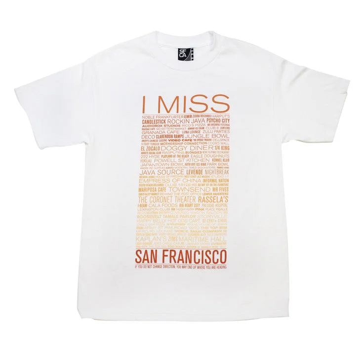 Mens SFCA I Miss The Old SF T-Shirt White