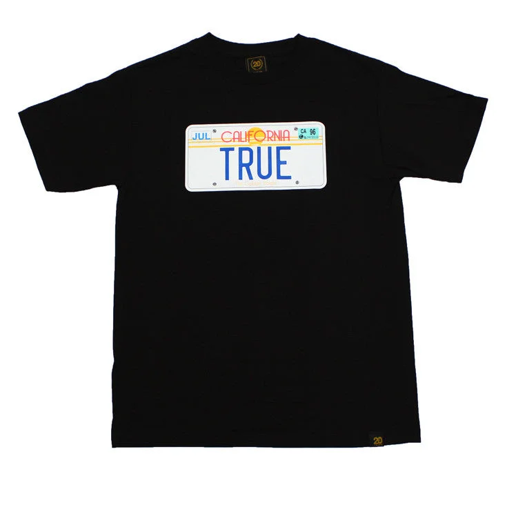 Mens True Plate T-Shirt Black