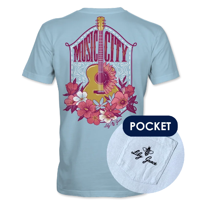 Music City- Guitar T-Shirt