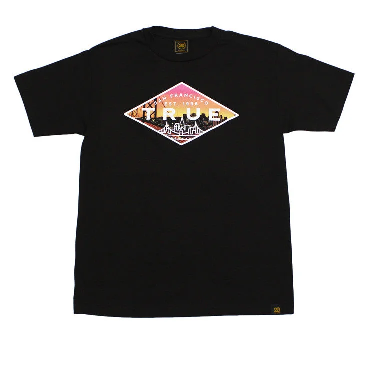 True Mens Established 2 T-Shirt Black