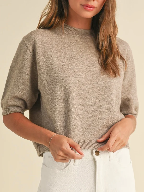 Celine Short Sleeve Knit