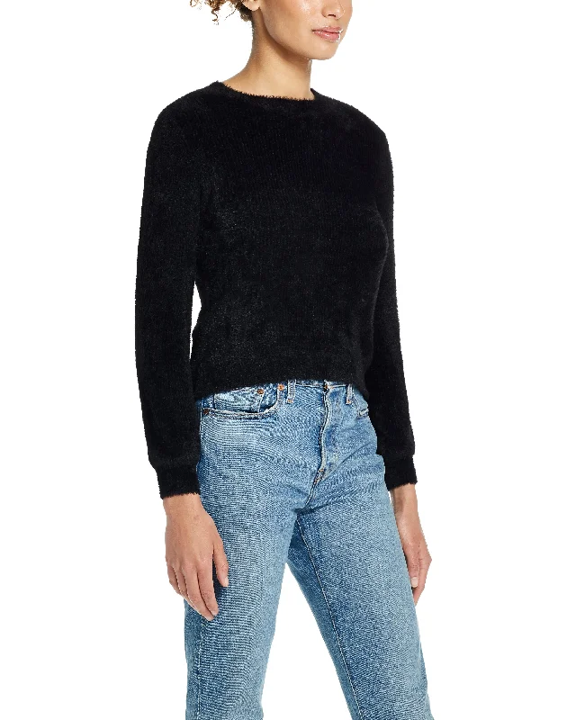 Eyelash Sweater In Black