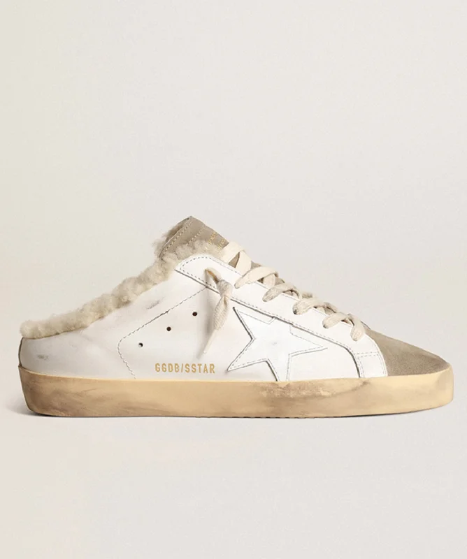 Golden Goose Shearling Sabot