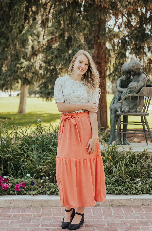 Jane Skirt Coral