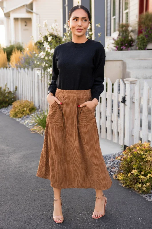 Rich In Love Corduroy Skirt