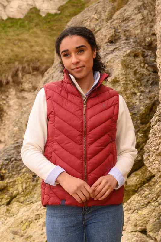 Laurel Gilet - Maroon