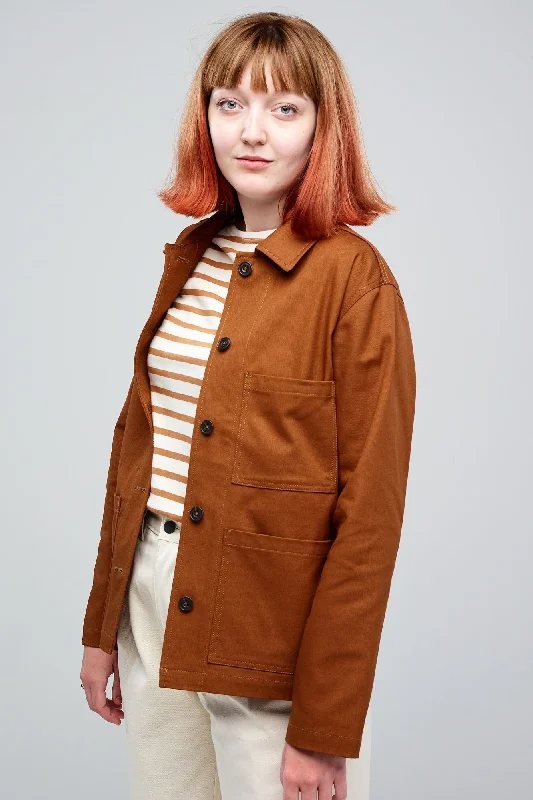 Women's Chore Jacket - Dark Tan